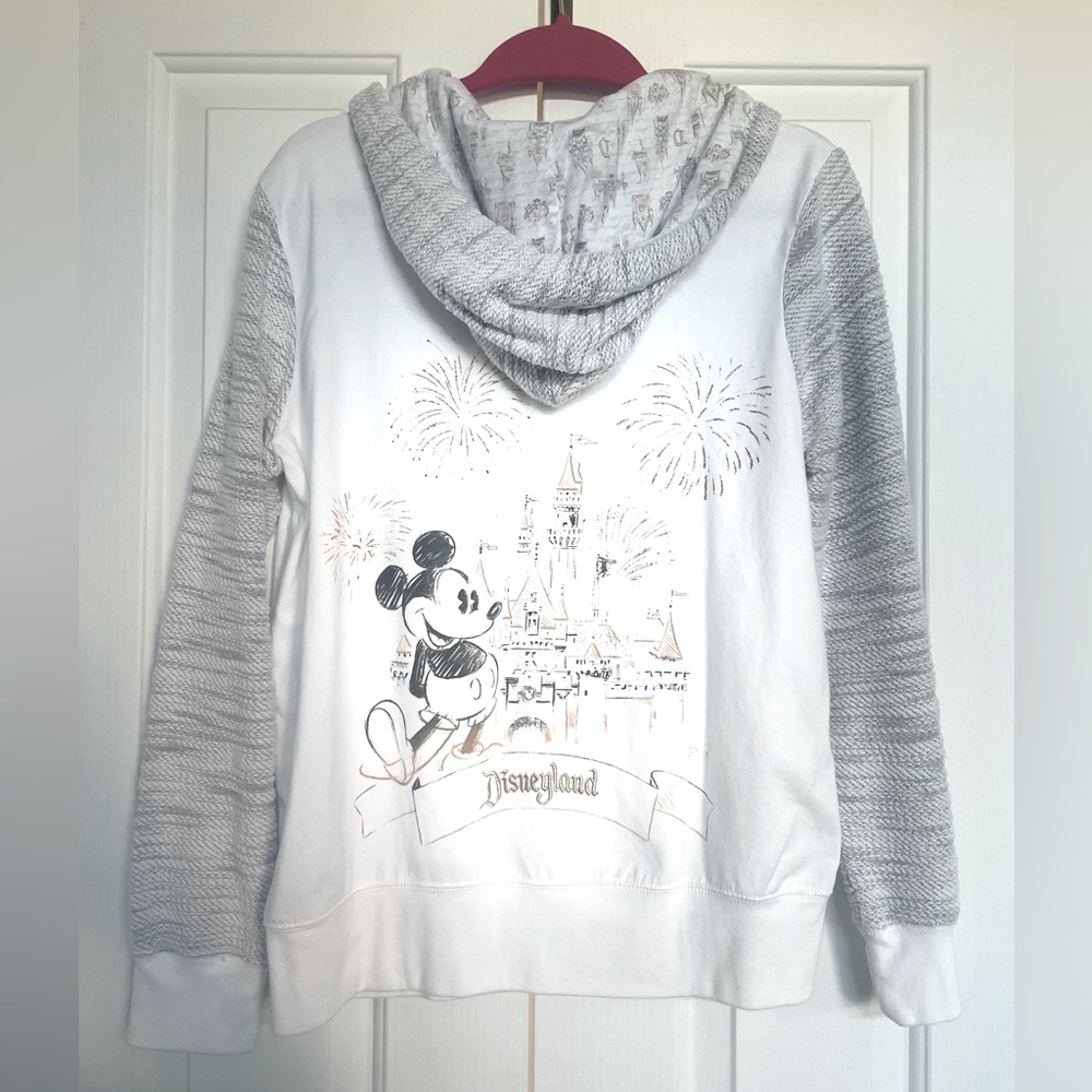 Disneyland Park Cinderella Castle zip-up hoodie